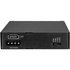 StarTech.com Dual-Bay 2.5in SATA SSD / HDD Rack for 3.5in Front Bay - Trayless SATA Backplane - RAID - SATA/600 - Serial A