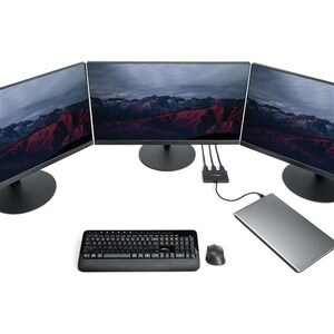 StarTech.com USB-C auf 3x HDMI MST Hub, Multi-Monitor Adapter/Splitter, 3x 1080p 60Hz, nur Windows, kompatibel mit Thunder