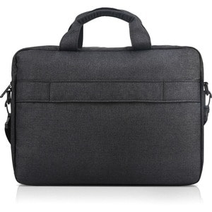 Lenovo T210 Carrying Case for 15.6" Notebook, Book - Black - Water Resistant - Polyester Body - Handle, Luggage Strap - 15