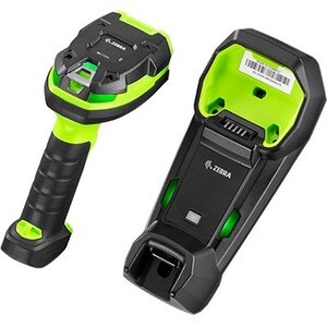 Zebra DS3608-SR Barcode Scanner Kit - Cable Connectivity - 1.50 m Scan Distance - 1D, 2D - Imager - USB - Industrial Green