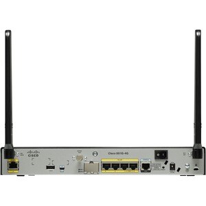 Cisco C881G-4G Ethernet, Celular Roteador sem fio - Recondicionado - 4G - LTE 800, LTE 900, LTE 1800, LTE 2100, LTE 2600, 