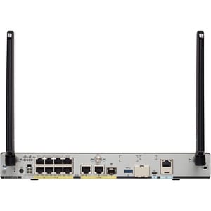 Routeur Cisco 1100 C1111-8P - 10 Ports - 8 RJ-45 Port(s) - 2 WAN Port(s) - PoE Ports - Port de gestion - 1 - Gigabit Ether