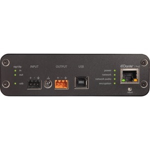 Shure USB Audio Network Interface with Matrix Mixing - 1.6" Height x 5.5" Width x 5" Depth