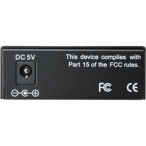 Digitus Transceiver/Medienkonverter - 2 Anschluss(e) - 1 x Netzwerk (RJ-45) - 1 x SC - Glasfaserleitung, Twisted Pair - 10