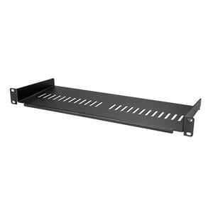 StarTech.com 1U Vented Server Rack Cabinet Shelf - Fixed 7in Deep Cantilever Rackmount Tray for 19" Data/AV/Network Enclos