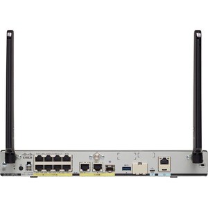 Cisco C1111-8PLTEEA Mobilfunk Drahtloser Integrated Services Router - 4G - LTE 700, LTE 850, LTE 900, LTE 1500, LTE 1800, 
