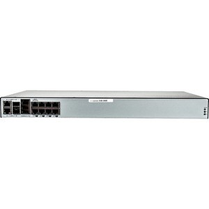 Avocent 8-Port ACS 8000 with single DC Power Supply - ACS8008SDC-400 - 1 GB - DDR3 SDRAM - Twisted Pair, Optical Fiber - 2