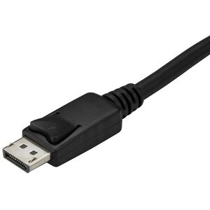 StarTech.com 3 m USB-C auf DisplayPort Adapter Kabel - 4K 60Hz - Schwarz - Erster Anschluss: 1 x USB-Typ C Stecker Thunder