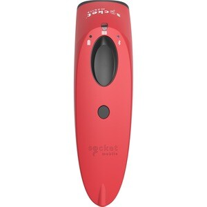 Socket Mobile SocketScan S740 Handheld Barcode Scanner - Wireless Connectivity - Red - 1D, 2D - Imager - Bluetooth