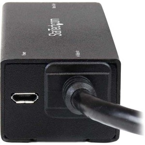 StarTech.com Compact HDBaseT Transmitter - HDMI over CAT5 - USB Powered - Up to 4K - 1 Input Device - 70 m Range - 1 x Net
