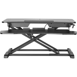 Amer Mounts Sit-Stand Integrated Desk Workstation - 15 kg Load Capacity - 19.70" (500.38 mm) Height x 24.20" (614.68 mm) W