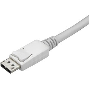 StarTech.com CDP2DPMM3MW. Kabellänge: 3 m, Anschluss 1: USB Typ-C, Anschluss 2: DisplayPort. Gewicht: 200 g, Breite: 20 mm