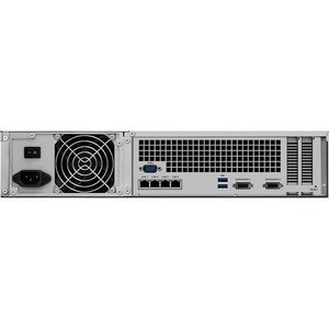 Synology RackStation RS3618XS 12 x Total Bays SAN/NAS Storage System - Intel Xeon D-1521 Quad-core (4 Core) 2.40 GHz - 8 G