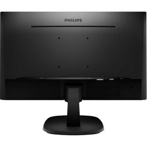 Philips V-line 243V7QDSB Full HD LCD Monitor - 16:9 - Black - 60.5 cm (23.8") Viewable - WLED Backlight - 1920 x 1080 - 16