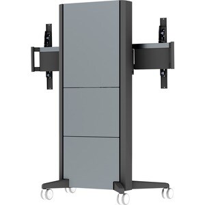 SMS Presence Height Adjustable Display Stand - Up to 213.4 cm (84") Screen Support - 150 kg Load Capacity - 176.7 cm Heigh