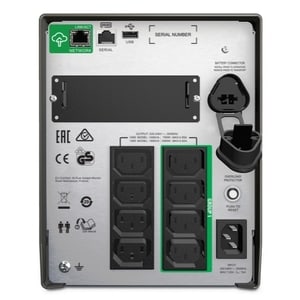 APC by Schneider Electric Smart-UPS Line-interactive UPS - 1 kVA/700 W - Tower - 3 Hour Recharge - 5.80 Minute Stand-by - 