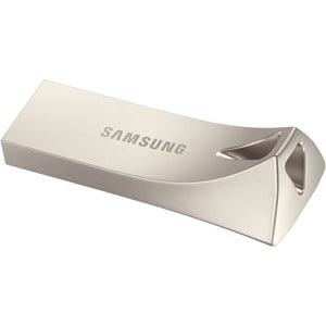 Samsung USB 3.1 Flash Drive BAR Plus 64GB Champagne Silver - 64 GB - USB 3.1 - Champagne Silver - 5 Year Warranty