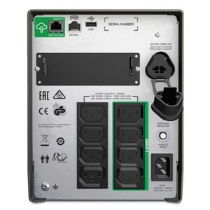 APC by Schneider Electric Smart-UPS Line-interactive UPS - 1 kVA/700 W - Tower - 3 Hour Recharge - 5.80 Minute Stand-by - 