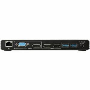 StarTech.com Thunderbolt 3 Dock - Dual 4K 60Hz Monitor TB3 Docking Station with DisplayPort, HDMI & 1080p VGA - 85W Power