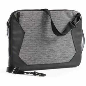 STM Goods Carrying Case (Sleeve) for 38.1 cm (15") Notebook - Granite Black - Fleece Interior Material - Shoulder Strap, H