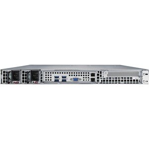 Advantech HPC-7140 1U 4 Bays Server Chassis (w/400W RPS) - Rack-mountable - 1U - 5 x Bay - 2 x 400 W - Micro ATX, ATX Moth