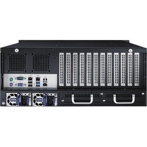 Advantech 4U Compact Rackmount / Tower Chassis for EATX/ATX/MicroATX Motherboard - Tower/Rack-mountable - 4U - 4 x Bay - 2