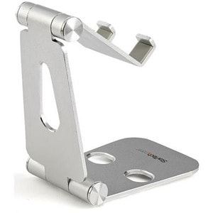 StarTech.com Phone and Tablet Stand - Foldable Universal Mobile Device Holder - Smartphones/Tablets - Adjustable Cell Phon