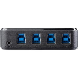 StarTech.com HBS304A24A, 5 Gbit/s, Mikro-USB Typ-B, Schwarz, Kunststoff, CE, FCC, REACH, 0 - 40 °C