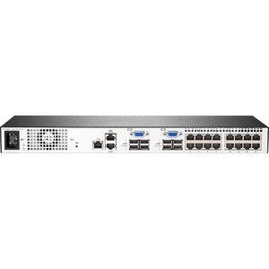 HPE 1x2x16 G4 KVM IP Console Switch - 16 Computer(s) - 1 Local User(s) - 1 Remote User(s)