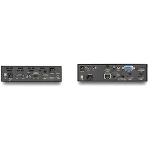 StarTech.com Multi-Input HDBaseT Extender Kit with Built-In Switch and Video Scaler - DisplayPort HDMI and VGA Over CAT6 o