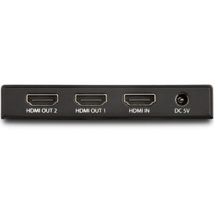 StarTech.com 2 Port HDMI Splitter - 4K 60Hz - 1x2 Way HDMI 2.0 Splitter - HDR - ST122HD205 - Displays the same image with 