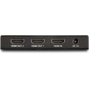StarTech.com 2 Port HDMI Splitter - 4K 60Hz - 1x2 HDMI Verteiler - HDR - ST122HD202 - 3840 × 2160 - 1 x HDMI Ein - 2 x HDM