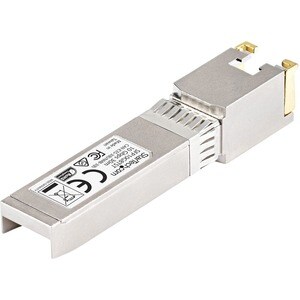 StarTech.com SFP10GBTCST. SFP transceiver type: Kupfer, Maximum data transfer rate: 10000 Mbit/s, Schnittstelle: SFP+. Pro