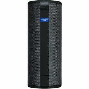 Logitech BOOM 3 Portable Bluetooth Speaker System - Night Black - Battery Rechargeable - USB