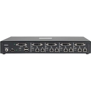 Tripp Lite by Eaton Secure KVM Switch, 4-Port, DVI to DVI, NIAP PP3.0 Certified, Audio, CAC Support, Single Monitor, TAA -