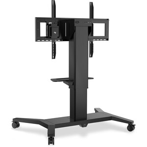ViewSonic VB-STND-002 Display Stand - Up to 218.4 cm (86") Screen Support - 99.79 kg Load Capacity - 123.4 cm Height x 128
