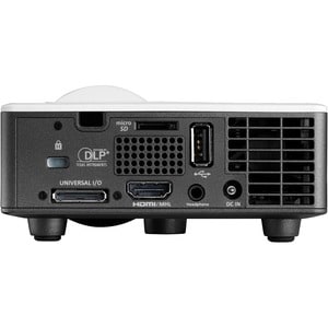 Optoma Ml1050st+ 3D Ready Short Throw DLP Projector - 16:10 - 1280 x 800 - Front - 720p - 20000 Hour Normal Mode - WXGA - 