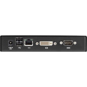 Black Box Emerald™ SE DVI KVM-over-IP Matrix Switch Receiver - Single Head, Full HD DVI, VUSB 2.0, Serial, Audio - 1 Compu