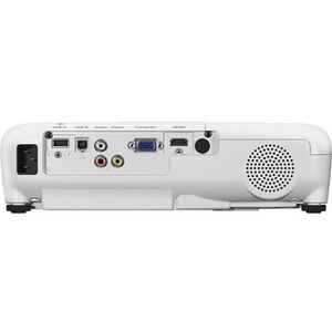 Epson PowerLite X05+ LCD Projector - 4:3 - 1024 x 768 - Ceiling, Rear, Front - 6000 Hour Normal Mode - 10000 Hour Economy 