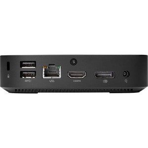 HP t430 Desktop Slimline Thin Client Celeron N4000 Dual-core (2 Core) 1.10 GHz - 4 GB RAM DDR4 SDRAM - 32 GB Flash UHD Gra