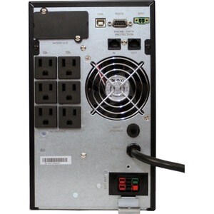Minuteman 1000 VA On-line Tower UPS with 6 0utlets - Tower - 2 Minute Stand-by - 120 V AC Input - 110 V AC, 120 V AC, 127 