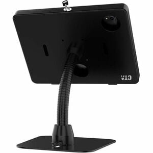 CTA Digital Premium Security Gooseneck Tabletop Mount - 9.70" to 11" Screen Support - Metal, Foam
