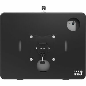 CTA Digital Premium Locking Shelf Mount for iPad Gen 7-10 & Other 7-11" Tablets - 7" to 11" Screen Support - Steel, Galvan