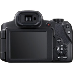 Cámara Bridge Canon PowerShot SX70 HS - 20,3 Megapíxel - Negro - 1/2,3" Sensor - Enfoque Automático - 7,5 cm (3")LCD - 65x