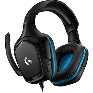 Logitech G432 Wired Over-the-head Stereo Gaming Headset - Binaural - Circumaural - 5 Kilo Ohm - 20 Hz to 20 kHz - 200 cm C