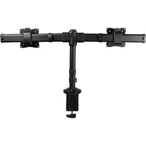 StarTech.com Desk-Mount Dual-Monitor Arm, For up to 27"(17.6lb/8kg) Monitors, Low Profile Design, Clamp/Grommet Mount, Dua