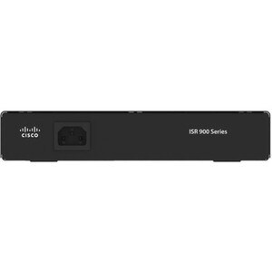 Cisco C921-4P Router - 6 Ports - Management Port - Gigabit Ethernet - Desktop, Rack-mountable, Undercounter - 1 Year