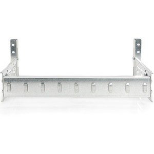 Digitus 483 mm (19“)-Hutschienenträger, 4HE. Material: Galvanisiertes Stahl, Produktfarbe: Silber