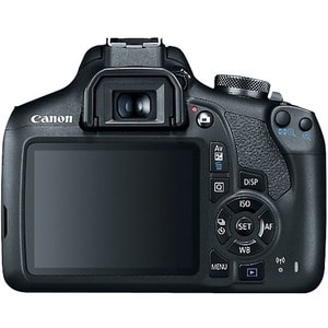 Canon EOS Rebel T7 24.1 Megapixel Digital SLR Camera with Lens - 0.71" - 2.17" (Lens 1), 2.95" - 11.81" (Lens 2) - Autofoc