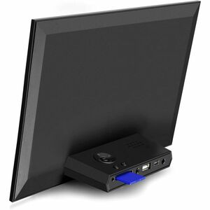 Aluratek 10" Slim Digital Photo Frame with Automatic Slideshow - 10" LCD Digital Frame - 1024 x 600 - Cable - 16:9 - Slide
